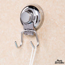 Porte serviette a ventouse pour vitre douche