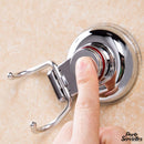 Porte serviette a ventouse pour vitre douche