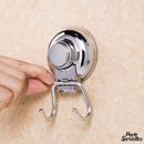 Porte serviette a ventouse pour vitre douche