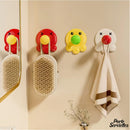 Porte serviette adhesif enfant