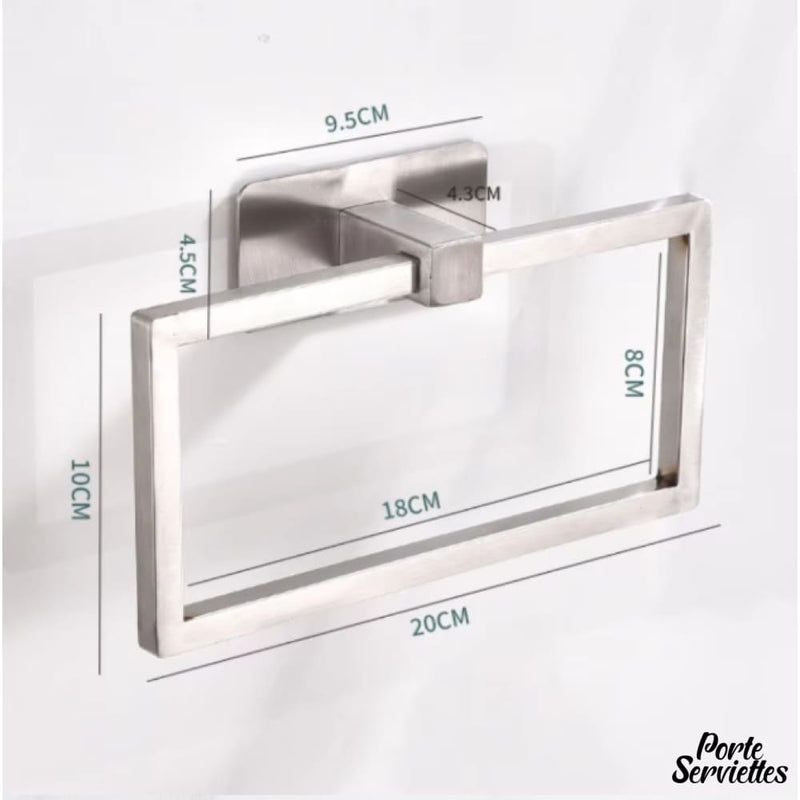 Porte serviette alu design