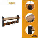 Porte serviette ancien en bois