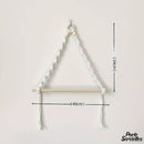 Porte serviette anneau corde