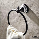 Porte serviette anneau salle de bain