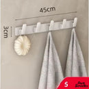 Porte serviette autocollante