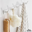 Porte serviette autocollante