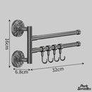 Porte serviette avec crochet
