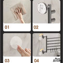 Porte serviette avec crochet