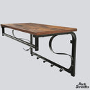 Porte serviette bain fer forge