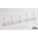 Porte serviette baroque blanc