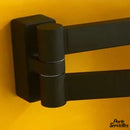 Porte serviette barre pivotante