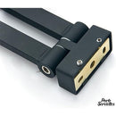 Porte serviette barre pivotante