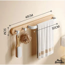 Porte serviette blanc mural