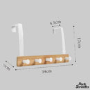 Porte serviette blanc suspendu