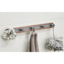 Porte serviette bois alu