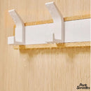 Porte serviette bois blanc