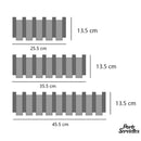 Porte serviette bois design