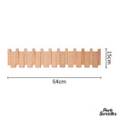 Porte serviette bois design