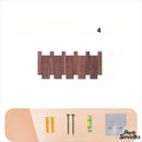 Porte serviette bois design