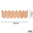 Porte serviette bois design