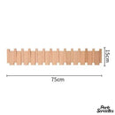 Porte serviette bois design