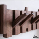 Porte serviette bois design