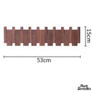 Porte serviette bois design