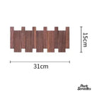 Porte serviette bois design