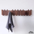 Porte serviette bois design