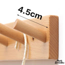 Porte serviette bois pin