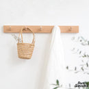 Porte serviette bois pin