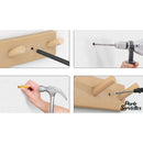 Porte serviette bois pin