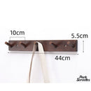 Porte serviette bois pin