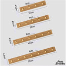 Porte serviette bois pin