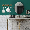 Porte serviette bronze