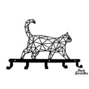 Porte serviette chat