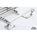 Porte serviette chromé brillant pour paroi de douche en verre