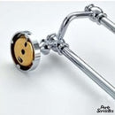 Porte serviette chrome salle bain