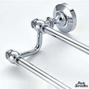 Porte serviette chrome salle bain