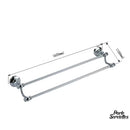 Porte serviette chrome salle bain