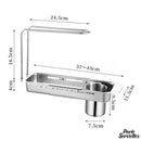 Porte serviette coulissant pour cuisine