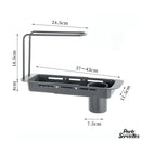 Porte serviette coulissant pour cuisine