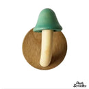 Porte serviette crochet bois