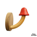 Porte serviette crochet bois