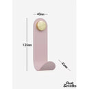 Porte serviette crochet salle de bain