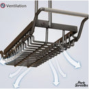 Porte serviette cuisine coulissant