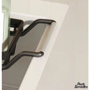 Porte serviette cuisine coulissant