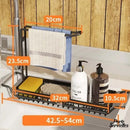 Porte serviette cuisine coulissant