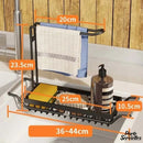 Porte serviette cuisine coulissant