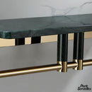 Porte serviette cuivre design